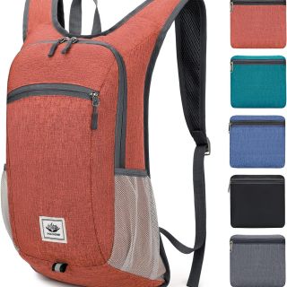 15L Lightweight Hiking Backpack Foldable Small Travel Backpack Packable Camping Backpack for Women Men