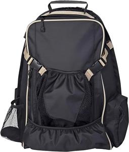 Equestrian Deluxe Heavy Duty Nylon Exterior Storage Fabric Backpack Adjustable Shoulder Straps