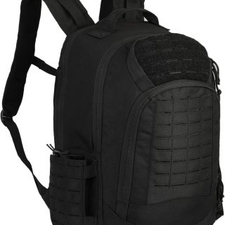 Large 3 day Molle Assault Pack Military Tactical Army Backpack Bug Out Bag Daypack (Black)