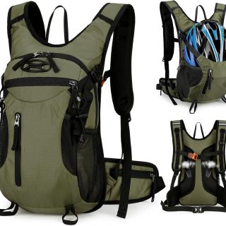 15L Small Hiking Daypack Men Women with Phone Pocket, Breathable Travel Hiking Backpack