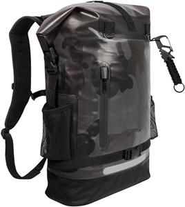 30L Heavy-Duty 100% Waterproof Backpack, Roll Top Dry Bags