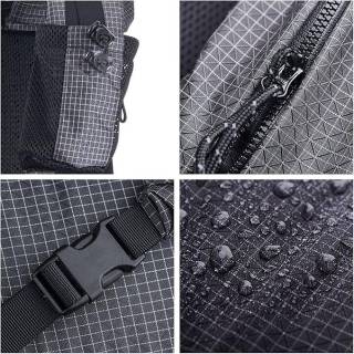 Mochila de senderismo con marco interno de 65 l para acampar al aire libre, viajar y mochilear.