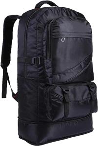 Mochila de senderismo de 65 l, mochila táctica grande para mujer y hombre, mochila de viaje ligera, mochila para portátil, para escalada, camping, deportes al aire libre.