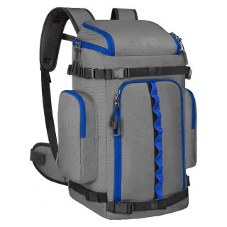 60L Durable Travel Backpack, 1680D Nylon Waterproof Snowboard Boot Bag, Skiing and Snowboarding Travel Luggage for Helmet