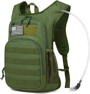 حقيبة ظهر للترطيب مع مثانة ماء للمشي لمسافات طويلة حقيبة ترطيب تكتيكية للرجال والنساء حقيبة ظهر مولي المائية للمشي لمسافات طويلة