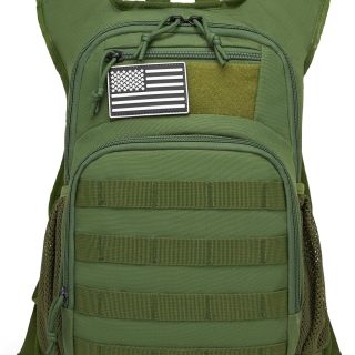 حقيبة ظهر للترطيب مع مثانة ماء للمشي لمسافات طويلة حقيبة ترطيب تكتيكية للرجال والنساء حقيبة ظهر مولي المائية للمشي لمسافات طويلة