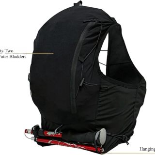 حقيبة ظهر للترطيب في الهواء الطلق، حقيبة جري خفيفة الوزن للرجال والنساء