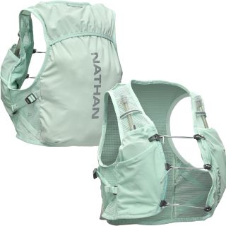 Women's Hydration Vest - Lightweight Mesh, Breathable, 2x14oz Flasks, 2L Bladder, Reflective Vest,