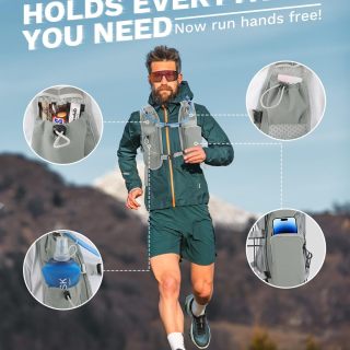 سترة الجري للنساء والرجال، حقيبة ظهر للترطيب للعدائين