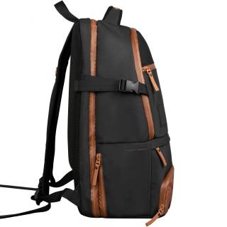 Paletero ML10 Team Negro | Mochila de pádel de alto rendimiento para hombre | Doble compartimento para palas y accesorios