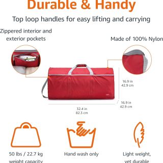 Bolsa de lona plegable extragrande Basics de 32