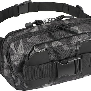 Тактическая поясная сумка для скрытого ношения через плечо CCW для мужчин и женщин EDC-снаряжения с регулируемым ремнем и сенсорным экраном