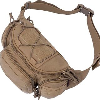Tactical Waist Bag | Durable Fanny Pack & Crossbody Sling Pack for Outdoor Adventures