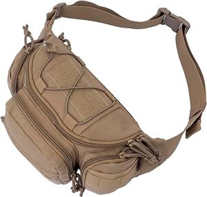 Tactical Waist Bag | Durable Fanny Pack & Crossbody Sling Pack for Outdoor Adventures