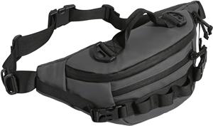 Tactical Fanny Pack for Men Women Military Waist Bag Molle Utility Hip Belt Pouch Crossbody Bags Bumbag for Cycling Hiking Walking Fishing Grey