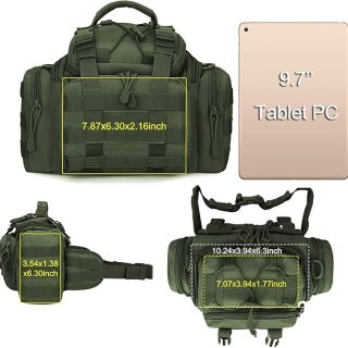 Sport Outdoor Waist Pack Tactical Sling Bag Hiking Fanny Pack Fishing Tackles