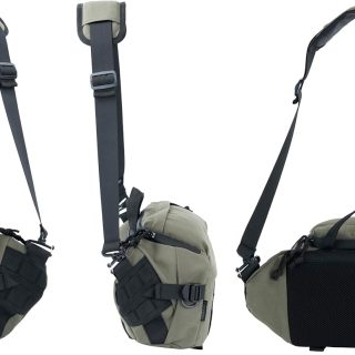 actical Sling Backpack Crossbody EDC Pack MOLLE Satchel Bag for Travel, Work, Camping and Hiking 8Liter