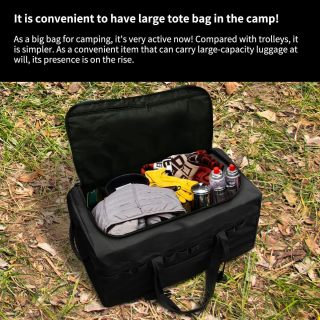 Large Military Duffle Bag Tactical Camping Storage Utility Tote Bag Camping Kitchen Organizer with Deployment Cargo Bag Travel Sports Equipment