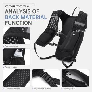 Lightweight Running Vest for Women Men, Adjustable Chest Straps Running Hydration Vest with 1.5L Water Bladder for Hiking Trail Running