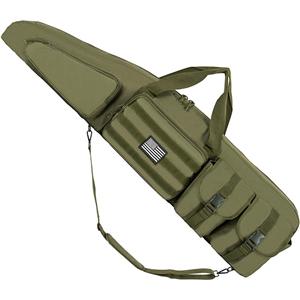 Hunting Gun Bag Soft Padded Rifle Bag with Magazine Pocket Portable Training Shotgun Bag