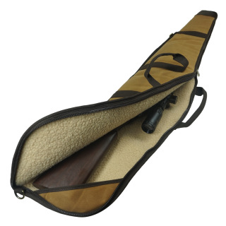 Rifle gun bag portable storage bag canvas with cowhide 53 inches outdoor military fan product