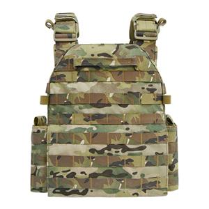 1000D nylon webbing molle can hold 8 magazines and SAPI XL plate side pockets can hold 6*6 plate tactical vest