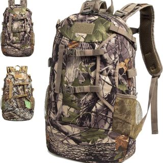Hunting Backpack,Outdoor Hunting Daypack for Bow or Rifle with Rain Cover. (Green)