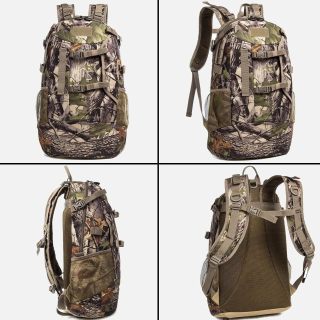 Hunting Backpack,Outdoor Hunting Daypack for Bow or Rifle with Rain Cover. (Green)
