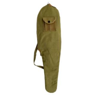 CARBINE FLEECE LINED CANVAS CASE WITH CARRY STRAP