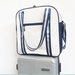 حقيبة تنس رياضية بحزام كتف وحقيبة مضرب تنس الريشة