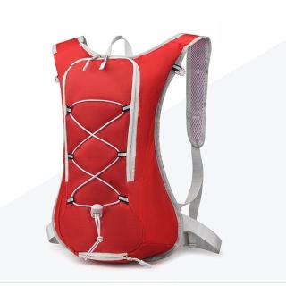 حقيبة ظهر خفيفة الوزن جديدة لركوب الدراجات في الهواء الطلق، حقيبة محمولة كاجوال مزدوجة الكتف