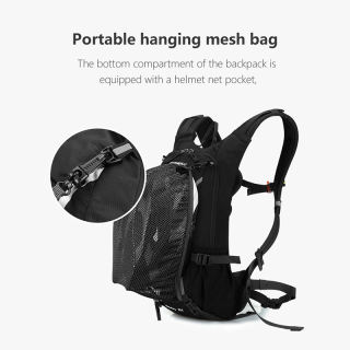 حقيبة ظهر متعددة الوظائف للدراجات الخارجية بسعة 18 لترًا، حقيبة ظهر مخصصة للمشي والسفر