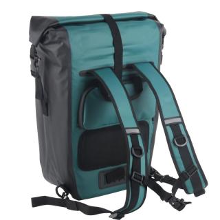 Mochila impermeable 100 % para portabicicletas, con logotipo personalizado, tamaño 34 L, color y venta al por mayor