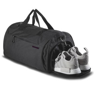 Travel Duffel Bag with Shoe Compartment and Wet Pocket Light Weight Zipper Closure
