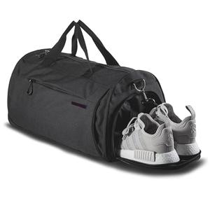 Travel Duffel Bag with Shoe Compartment and Wet Pocket Light Weight Zipper Closure