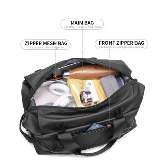 Travel Backpack Bag Pack with Shoe Compartment Foldable Duffle Bag Travel