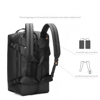 Travel Backpack Bag Pack with Shoe Compartment Foldable Duffle Bag Travel