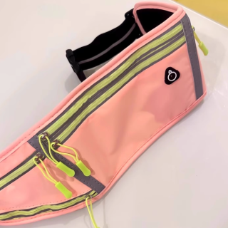 حقيبة خصر رياضية للجري والهاتف المحمول لا تهتز مع زجاجة ماء للرجال والنساء حزام لياقة بدنية خارجي للماراثون