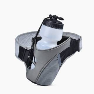 حقيبة خصر رياضية خارجية خفيفة الوزن قابلة للتنفس شبكية للمشي لمسافات طويلة وتسلق الجبال والماراثون والجري عبر البلاد وزجاجة مياه