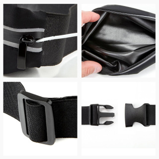 アウトドアスポーツ、男女兼用、フィットネス、ジョギング、防水、超薄型、ぴったりフィット、揺れない、目に見えないランニング用携帯電話ウエストバッグ