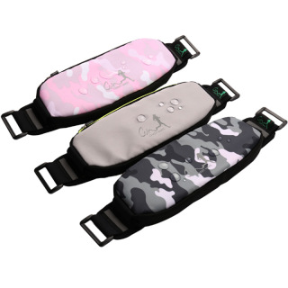 Multifunctional sports bag water bottle camouflage belt waterproof outdoor invisible close-fitting mobile phone bag for men and women