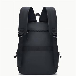 高級メンズビジネスバックパック ボヘミアンスタイル カスタムロゴ ジッパー開閉 幾何学模様 大容量 スクールバッグ 会議 旅行