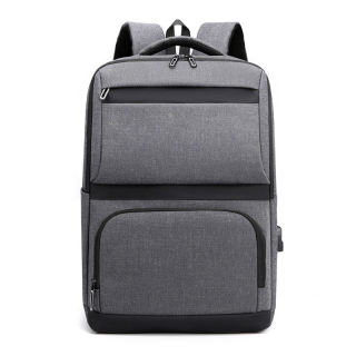 Wholesale Waterproof USB Computer Bag Big Backpack for Women Men School Work Business Outdoor Travel with Zipper Closure