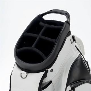 カスタムゴルフスタンドバッグ防水6ウェイPUレザー軽量ゴルフバッグベストセラーバッグを使用