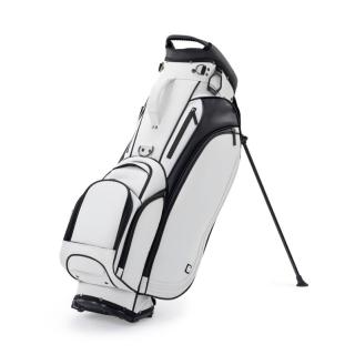 Custom Golf Stand Bag Waterproof 6 Way PU Leather Lightweight Golf Bags Use Best Selling Bag