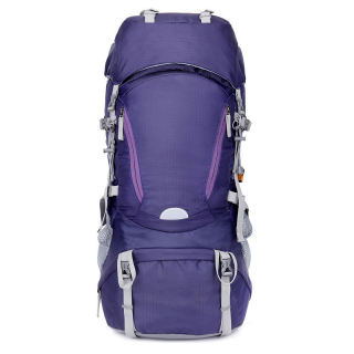 Mochila de senderismo impermeable Oxford para senderismo, escalada, montaña al aire libre, con funda para lluvia