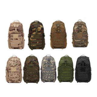 Mochila de camping, mochila informal de camuflaje para viajes, senderismo y montañismo al aire libre.