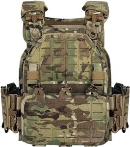 Chaleco táctico para hombre, ajustable, de liberación rápida, para airsoft, modular, ligero y cortado con láser.