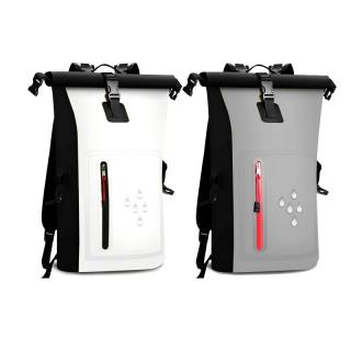 حقيبة ظهر مقاومة للماء من مادة البولي فينيل كلوريد بسعة كبيرة للرجال والنساء مقاومة للماء متعددة الوظائف للبيع بالجملة