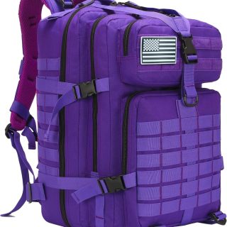 Mochila táctica militar para hombres y mujeres, mochila de emergencia, mochila de asalto Molle, mochila de senderismo y trekking.
